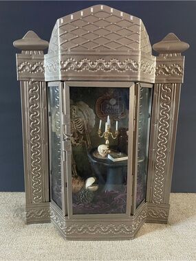 Metallic Bronze Gothic  Metal Handcrafted Halloween Room Decor